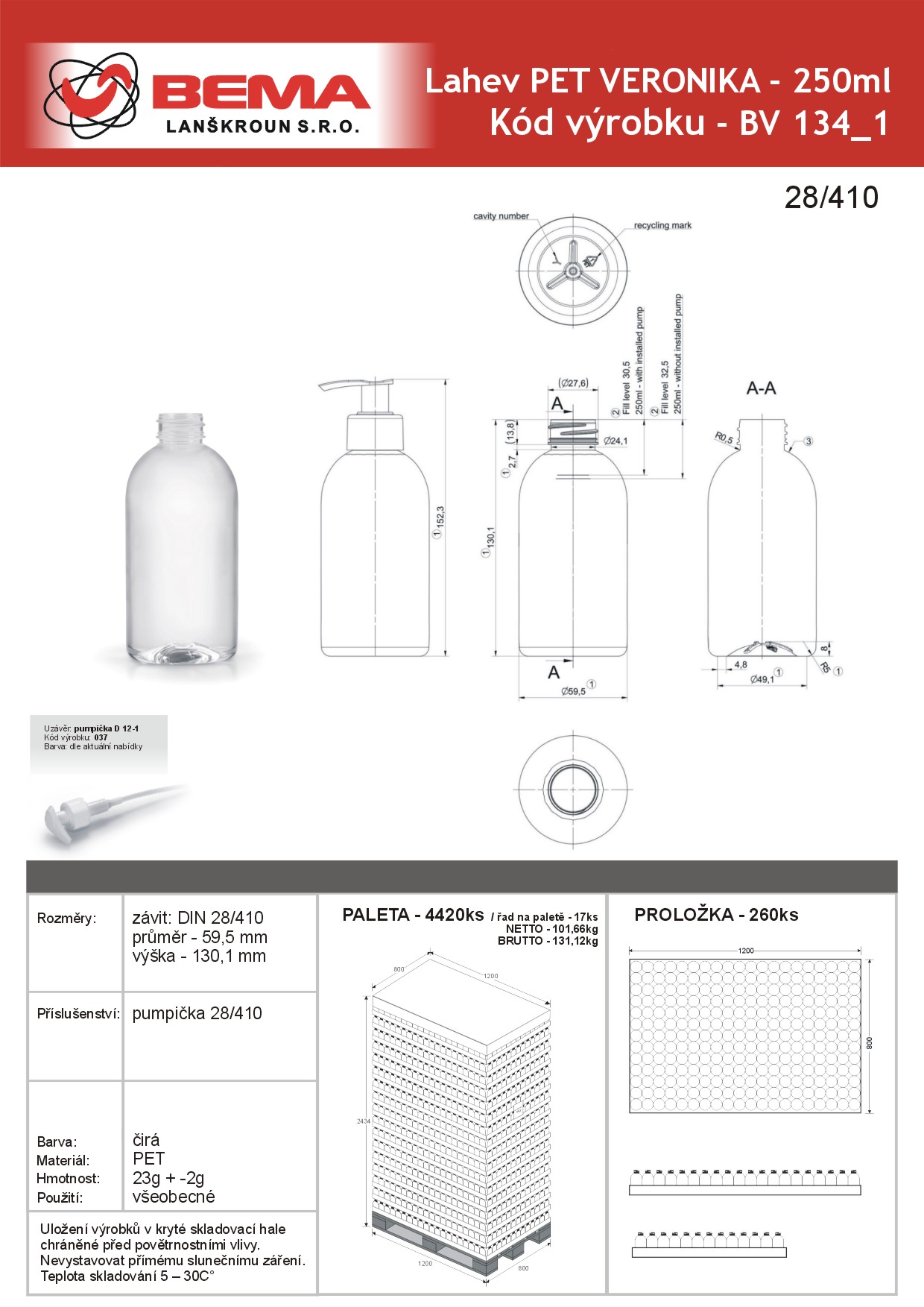 VERONIKA 250ml-Flexfill 11-5-2023